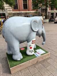 慶祝阿姆斯特丹建城750 週年的Elephant Parade
