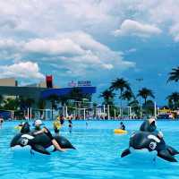中國浙江台州著名水上樂園：仙居酷塔水世界