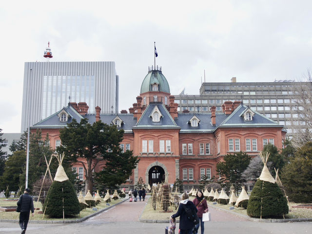 🏛️ A Piece of Hokkaido’s Past – Visiting the Historic Red Brick Government Office