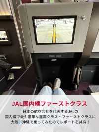 JAL国内線ファーストクラス✈️✨