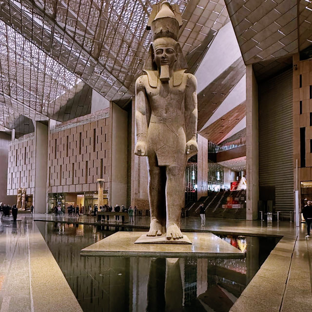 Time Travel at Dawn: First Entry to the Grand Egyptian Museum