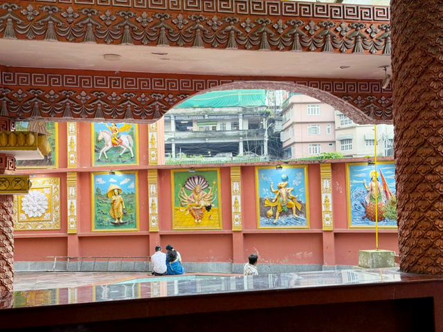 【インド・シッキム Shri Thakurbari Temple】シッキムの多様性を感じるヒンドゥー教寺院