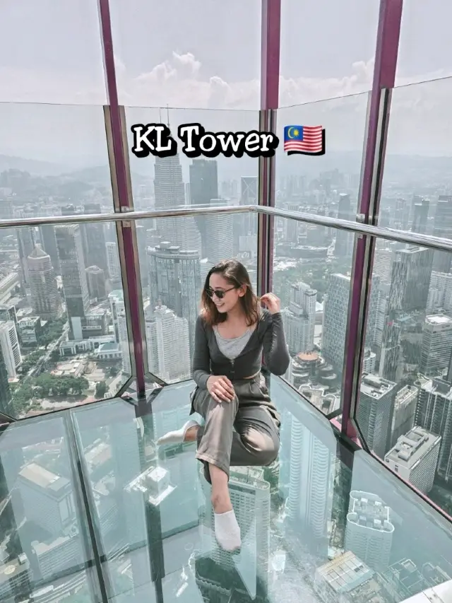 KL Tower, Malaysia — Faced My fear and did it anyway 😱✨
