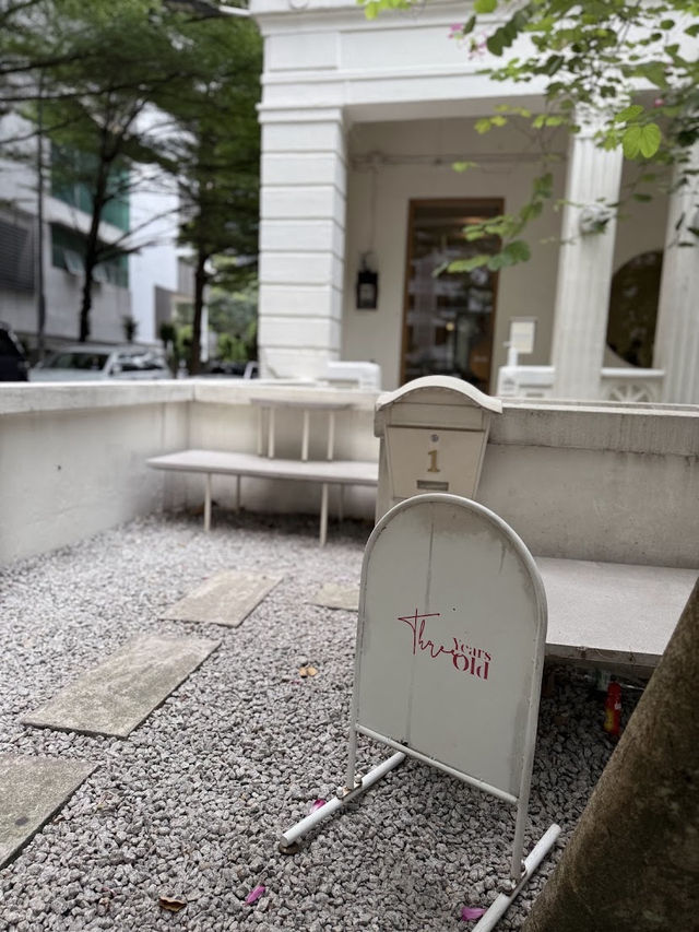 Three Years Old Cafe, A Whimsical White Haven in Bukit Bintang