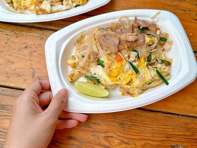 찡짜이 마켓 푸드코트 팟타이 맛집