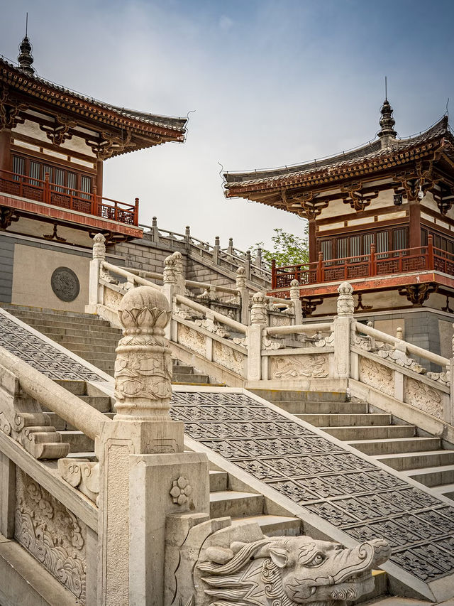 🌸 Hidden Tang Dynasty Charm in the City — Discover Xi’an’s Serene Qinglong Temple