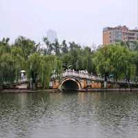 Chilling Out at Cuihu Park, Kunming City