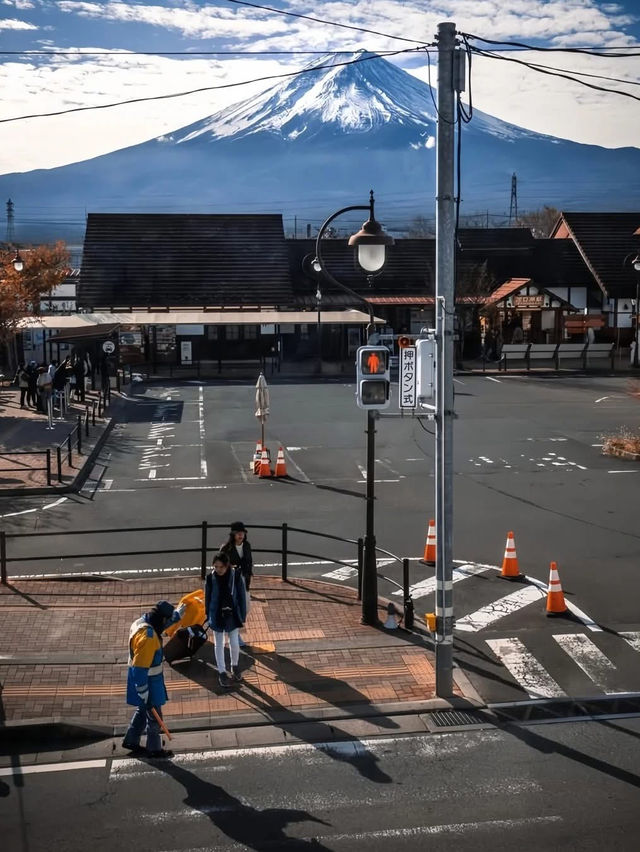 東京🇯🇵 冬季雪頂富士山🗻❄️浪漫值拉滿 ❤️💛💚
