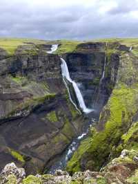 【Háifoss｜冰島瀑布的壯麗與靜謐