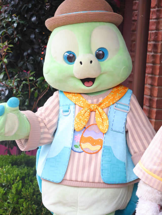 上海ディズニーも！グリーティングが至る所で！