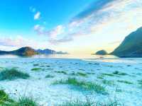 Soaking Up the Beauty of Haukland Beach