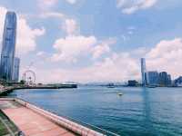 金鐘添馬公園看維港景色