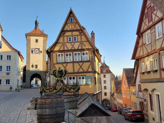 Timeless Medieval Beauty in Rothenburg ob der Tauber