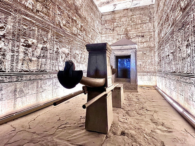 ［埃及旅遊］埃德夫神殿（Temple of Edfu）🦅法老的化身竟然有點可愛😍