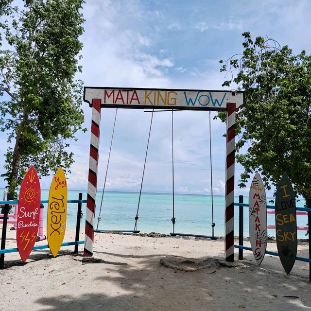 馬達京島最靚海灘秋千打卡🏖