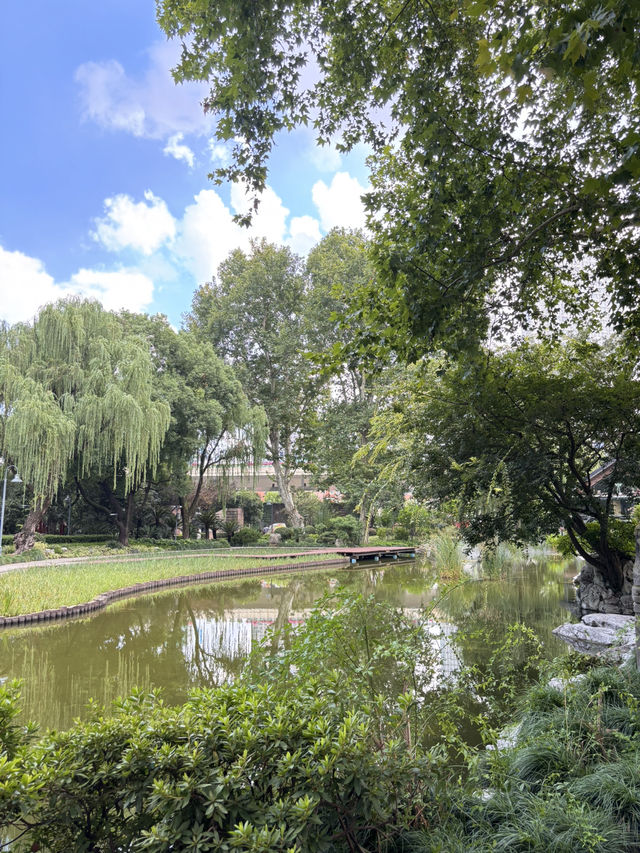Jing’an Park สวนสาธารณะจิงอัน🌱☘️