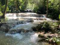 Lost in Kuang Si Paradise 💦🌿