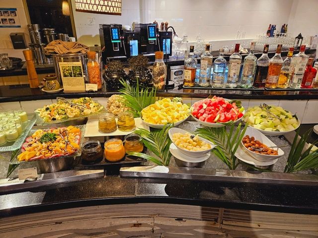 Having our best meal in Langkawi, BBQ night at Rebak Island