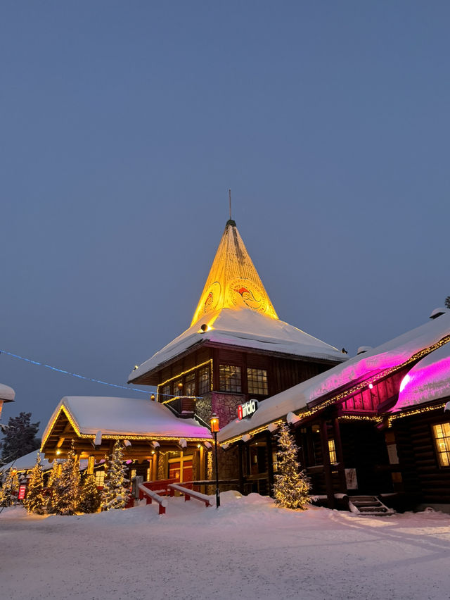 SANTA CLAUS VILLAGE — WINTER NIGHT MAGIC IN THE ARCTIC 🎅❄️✨