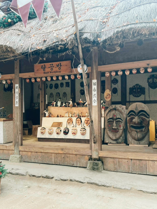 Fall for Korean Folk Village 🍂🎭