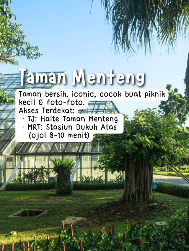 6 Taman Gratis di Jakarta Buat Healing 🌿