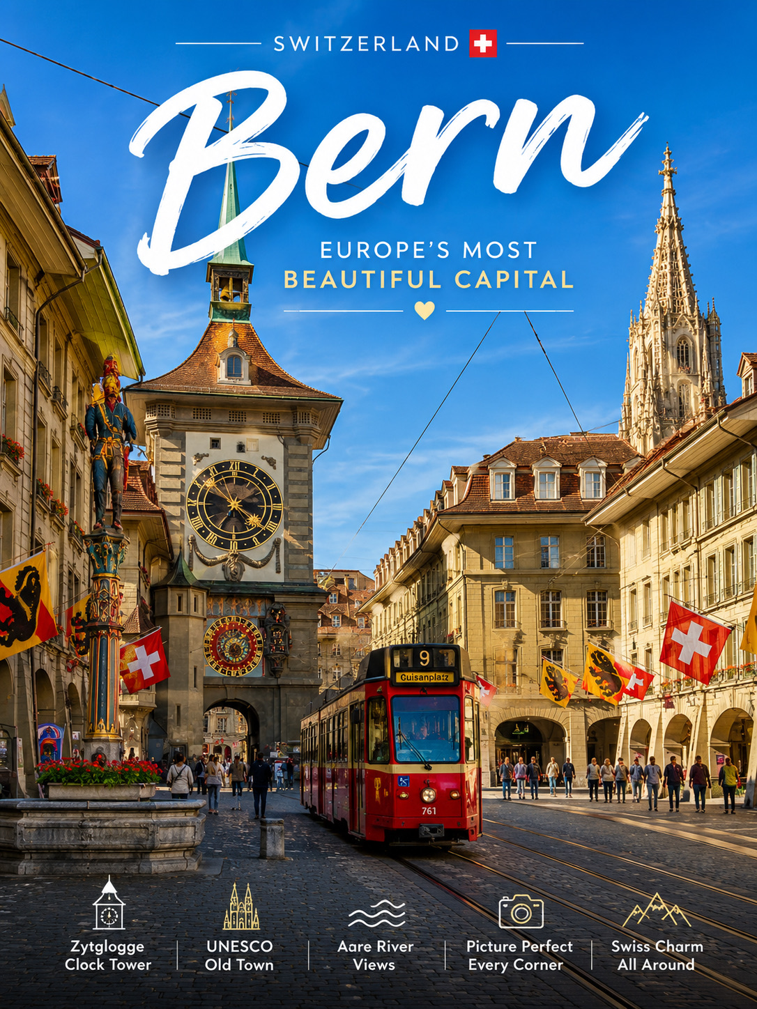 🇨🇭 Bern, Switzerland | Europe's Most Beautiful Capital You Shouldn't Skip
