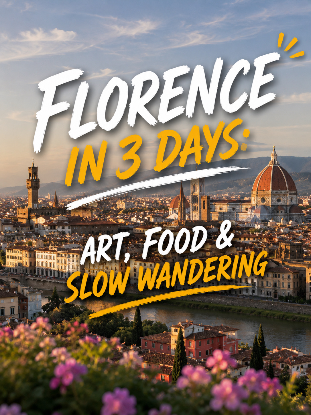 Florence in 3 Days: Art, Food & Slow Wandering
