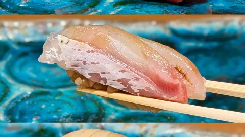 [Kyoto/Gion Shijo] Sebuah restoran sushi yang terletak di Jalan Gion Hanamikoji. — traveler post in Kyoto