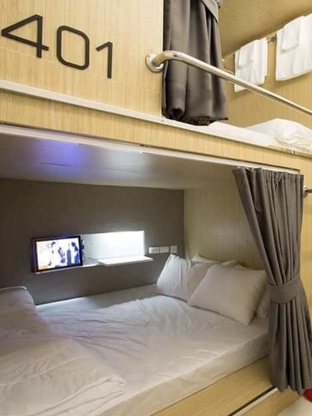 Would you stay in a hostel in Thailand with shared facilities?