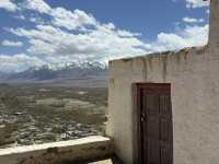 Lost in time, eternal monastery surrounded by mountains 