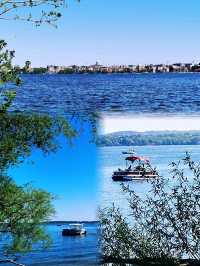 到 Lake Mendota(門多塔湖)徒步