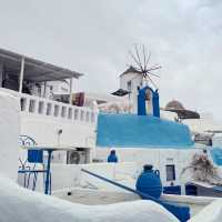 The Windmills of Santorini & History 🩵