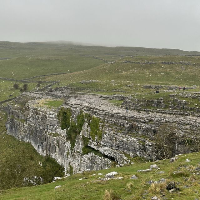 Malham Cove at Yorkshire!