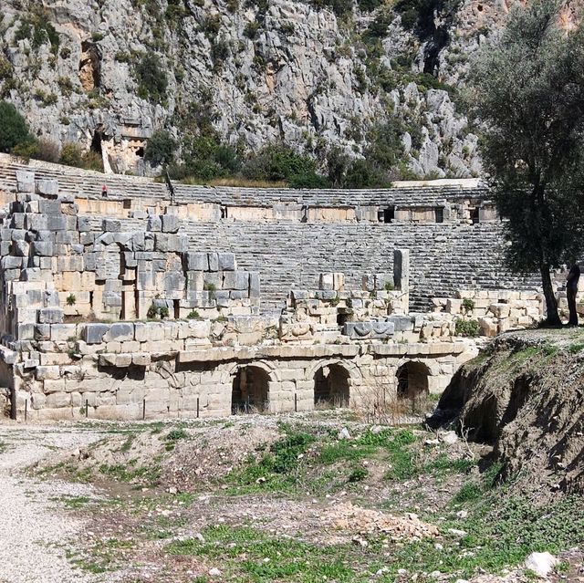 Lycian Tomb & Roman Amphitheater 