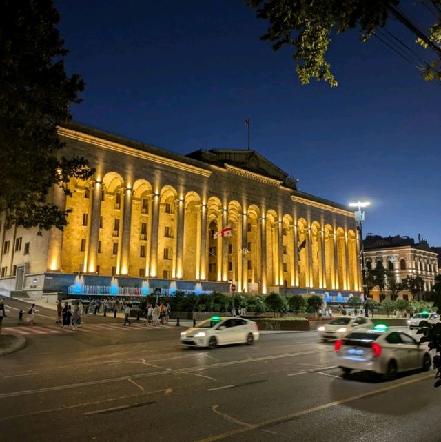 Tbilisi city night time 🌆