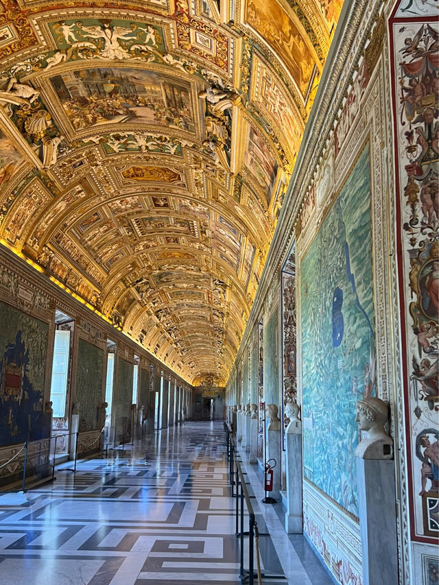 The ancient city of Rome and Vatican