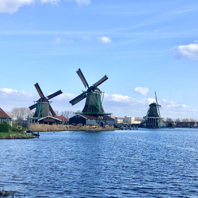 荷蘭🇳🇱令人無法抗拒的打卡景點Zaanse Schans風車村