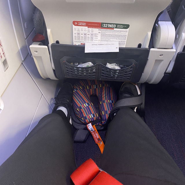 Turkish Airlines A320 Neo BHX-IST (extra legroom 😁)