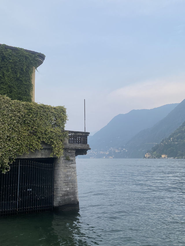 Picturesque town and delightful water