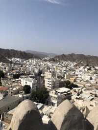 The wonderful view from Mutrah Fort