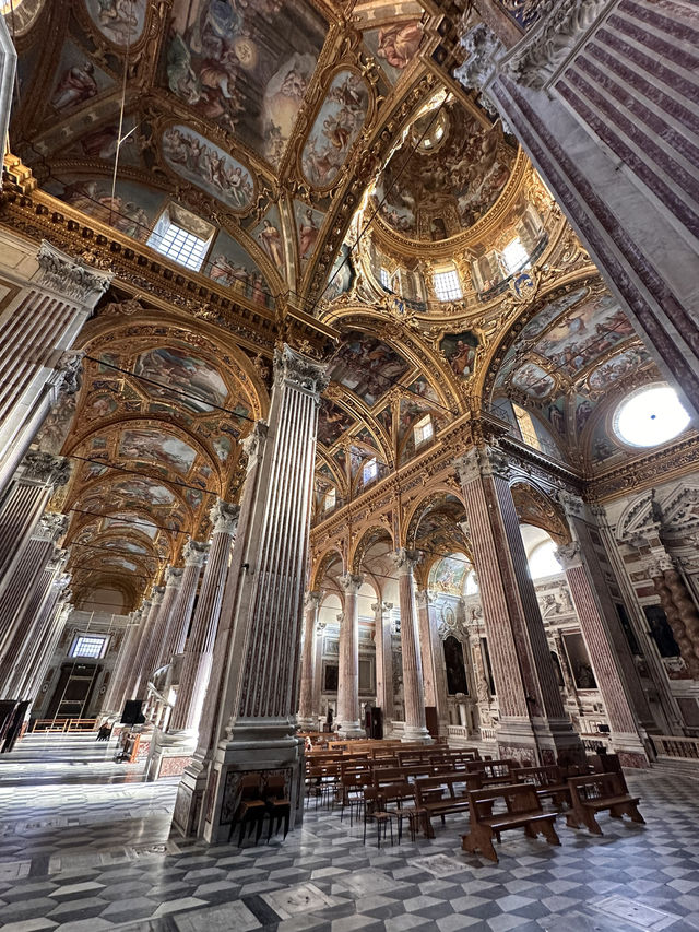 The most impressive basilica in Genova The most impressive basilica in Genova