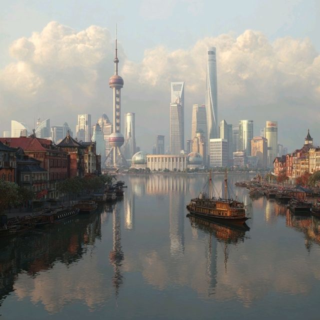 Shanghai’s Skyline✨ Beautiful and Mind-blowing 😍🤯