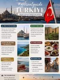 🌍 #arrivalguide — What to Know Before Your First Trip to Türkiye