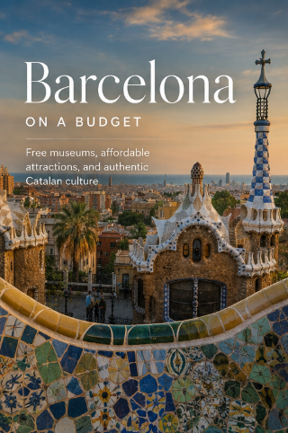 ☀️Barcelona on a Budget: Free Museums & Cheap Things To Do 🇪🇸