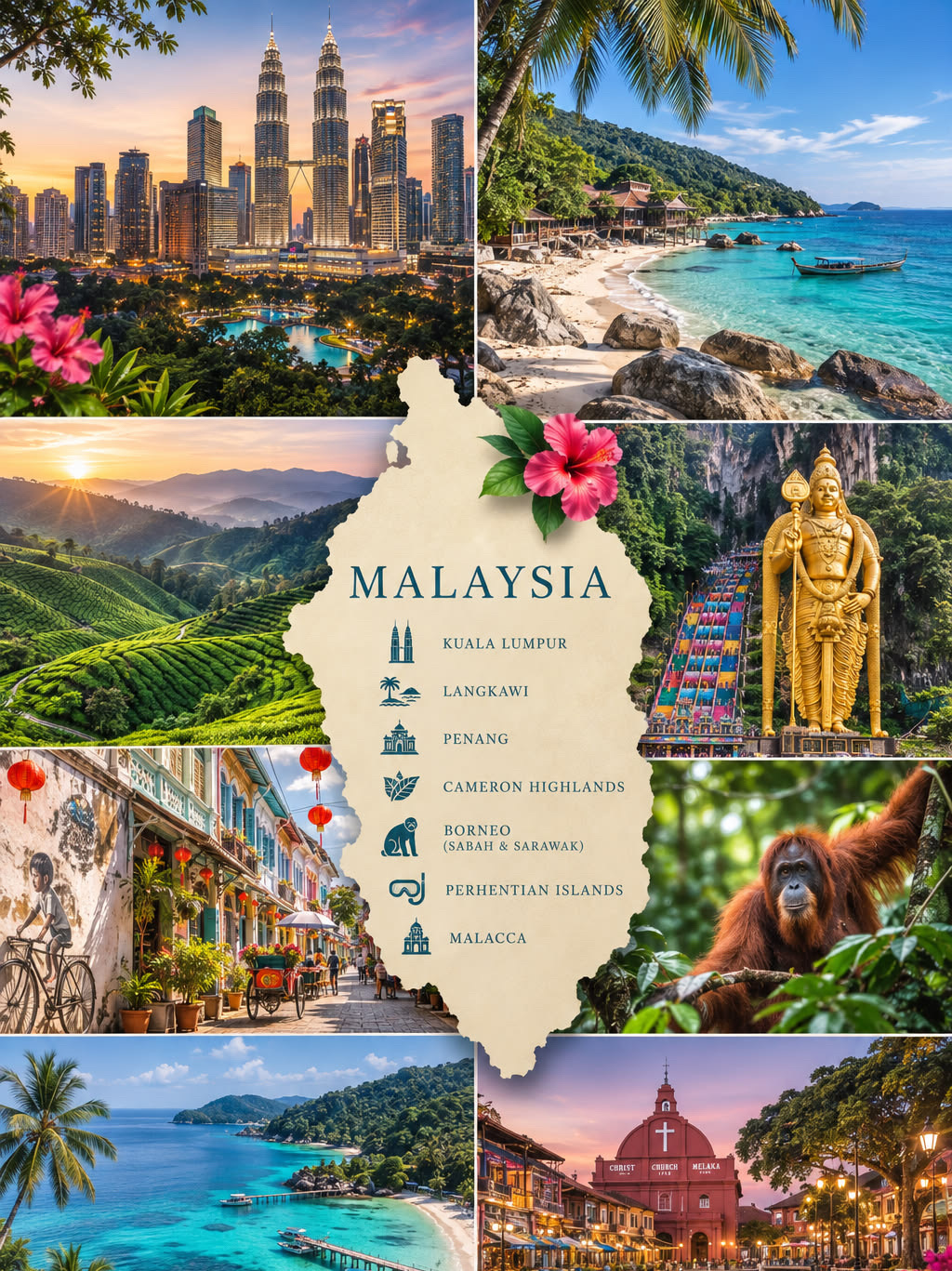 🇲🇾 Malaysia — Where Asia Becomes Extraordinary ✨