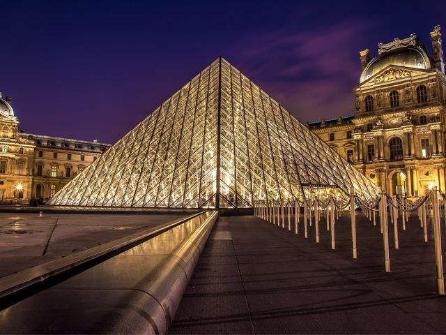 The Glass Pyramid!