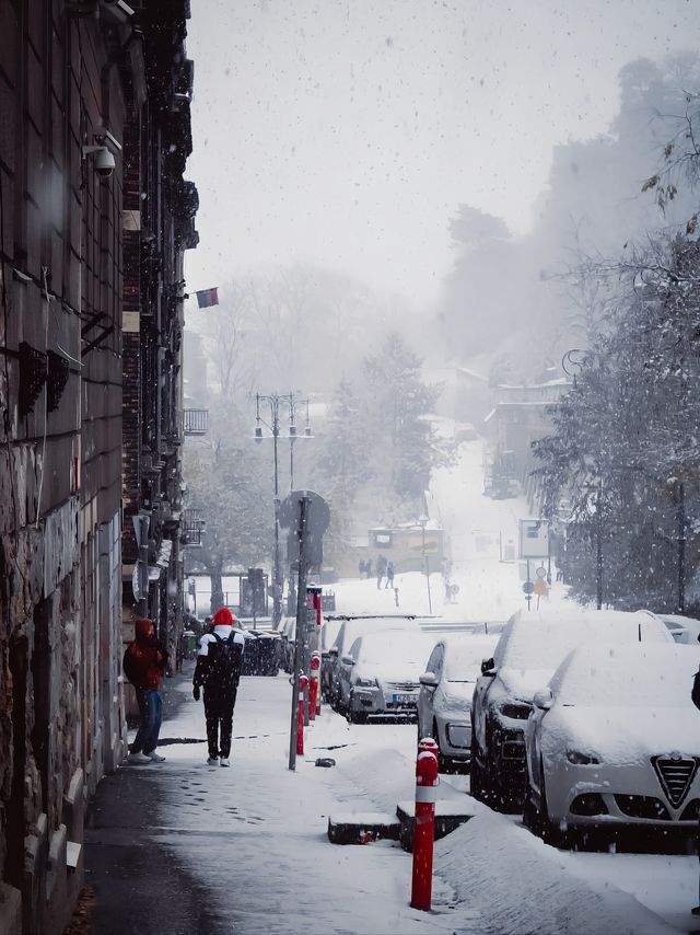 布達佩斯初雪