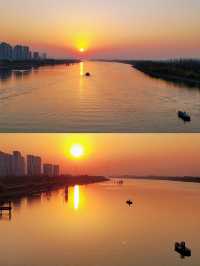 適合夜晚散步的南京眼步行橋