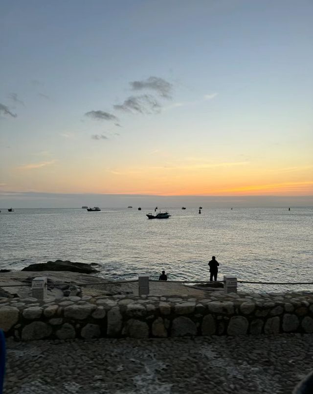 珠海萬山島日落，海鮮盛宴等你來！