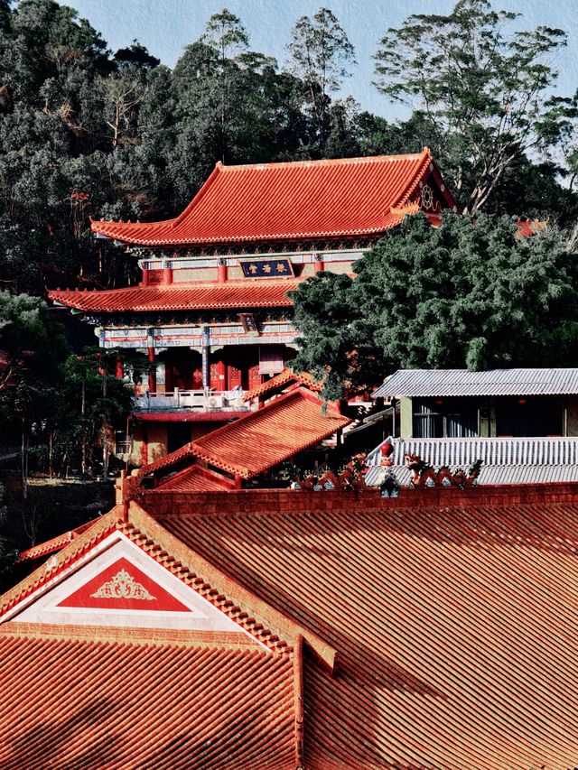 獨自漫步在清泉古寺，感受寺廟的煙火氣息！